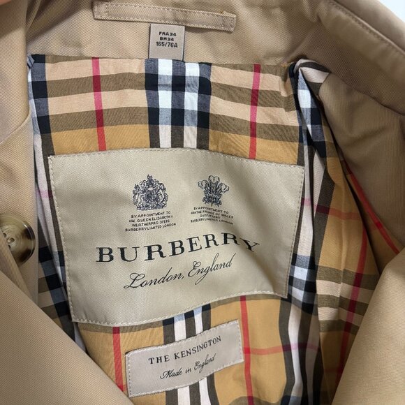 NWOT! Burberry Kensington Heritage Mid Length Trench - Picture 9 of 16